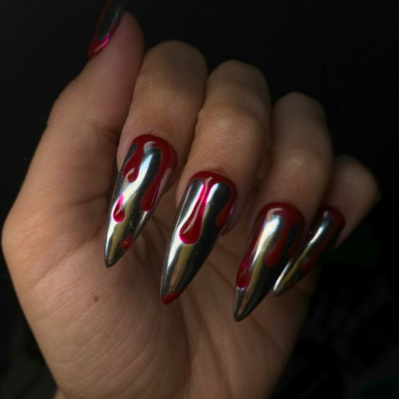 Uñas press on halloween